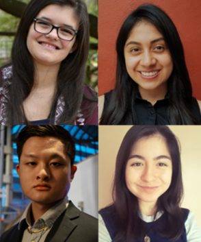 Photo grid of 2020 Laidig scholarship winners